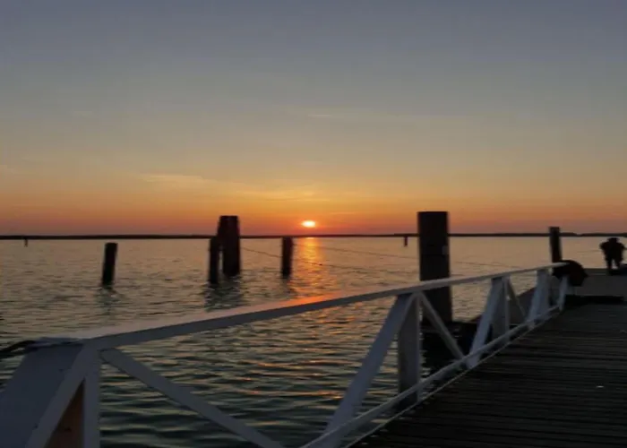 Apartmán Two Storey Terraced House In A With A Pool Bibione